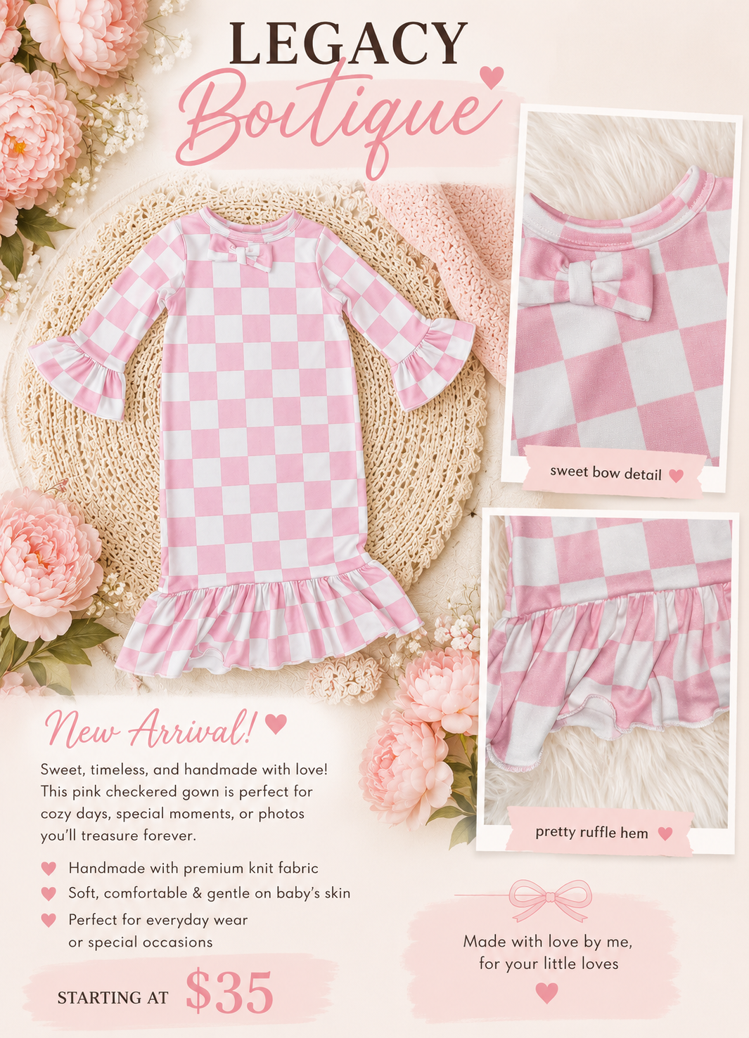 Bella Bow Gown